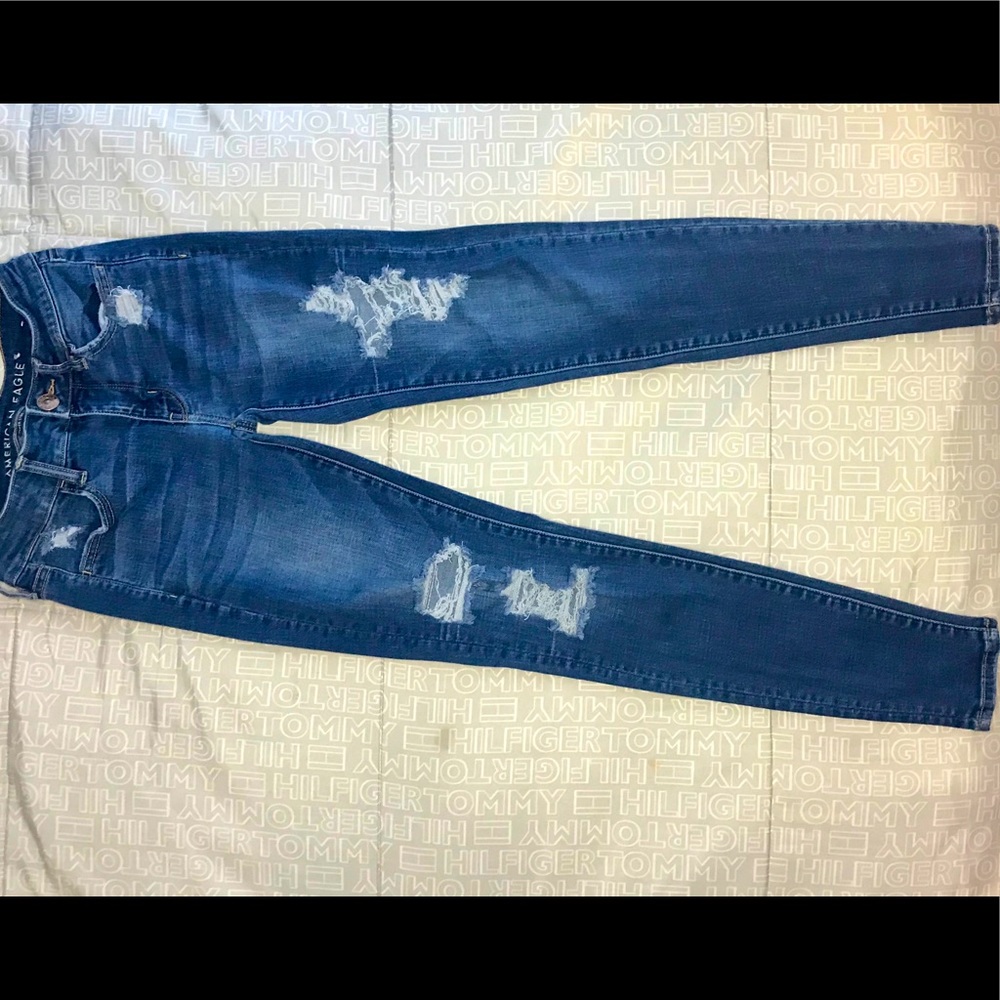 American eagle low rise skinny jeans - Picture 1 of 4